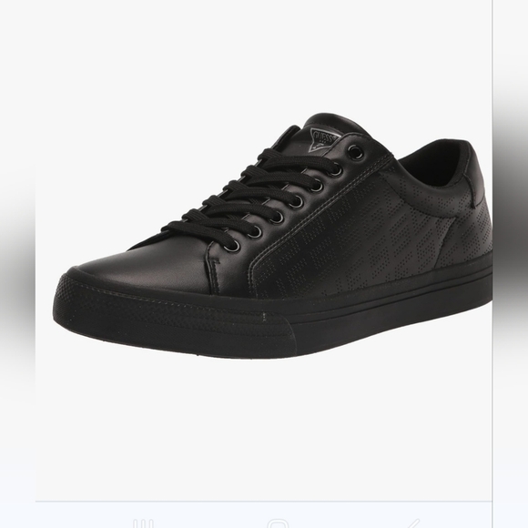 Guess Men's Black "Mumbai" Sneakers Size 10. Gently Used. In Excellent Condition - Picture 4 of 10